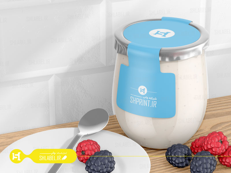 لیبل شیر و ماست