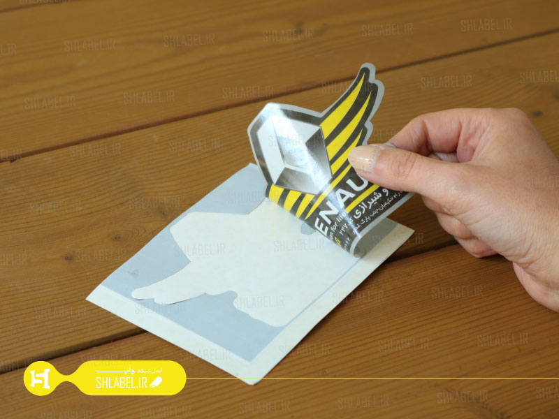 چاپ لیبل سلفون براق