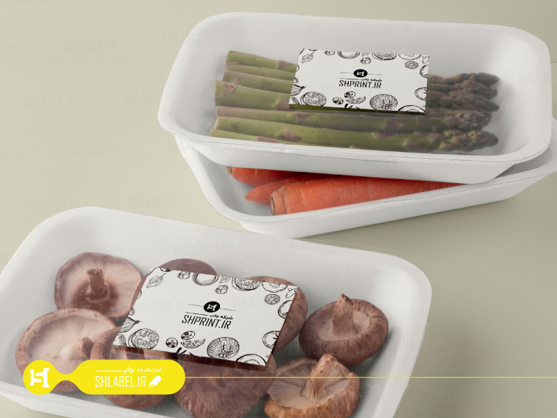 لیبل کاغذی پشت چسبدار