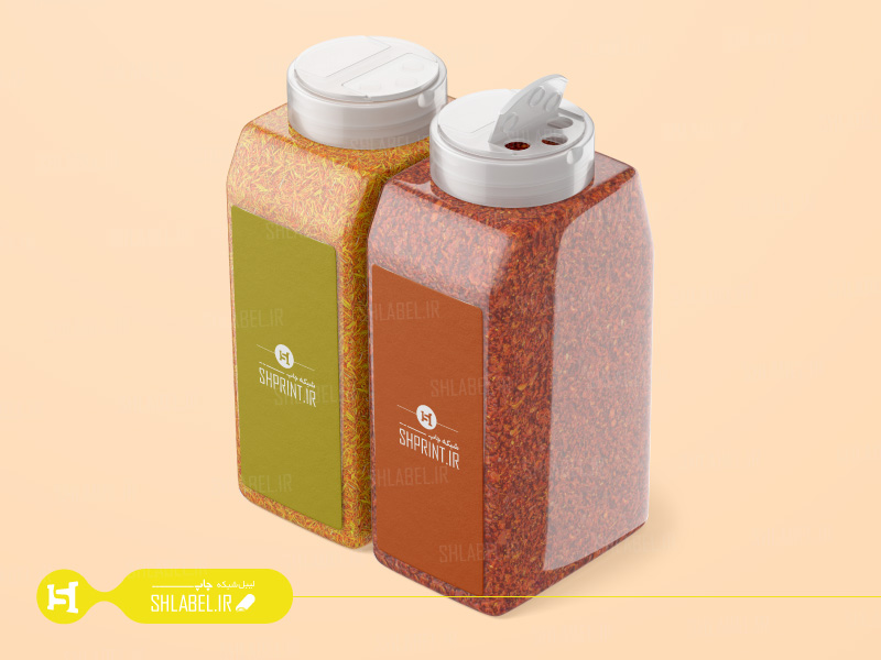 چاپ برچسب ادویه
